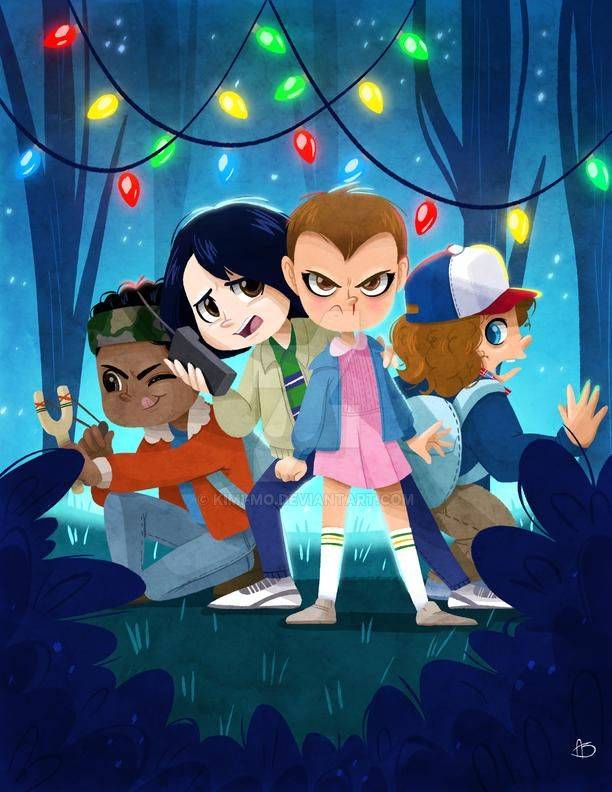 10 Stunning Pieces Of The Stranger Things Fan Art That The Fans Might Love 11 Netflix Stranger Things Fanart 1