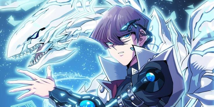 Yugioh Kaiba and Blue Eyes White Dragon