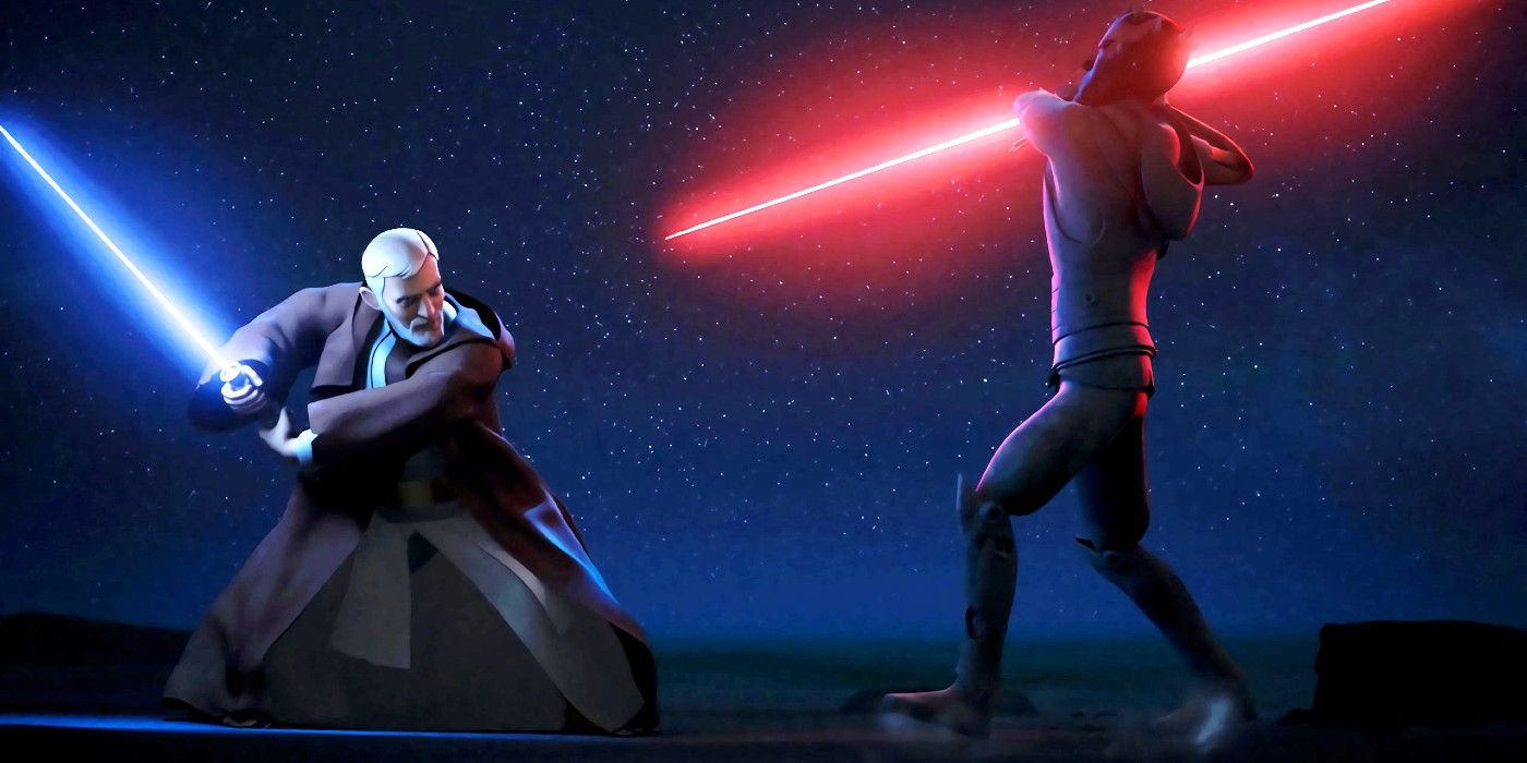 Star Wars: Obi-Wan's Greatest Jedi Mind Trick Was His Final Fight With Maul