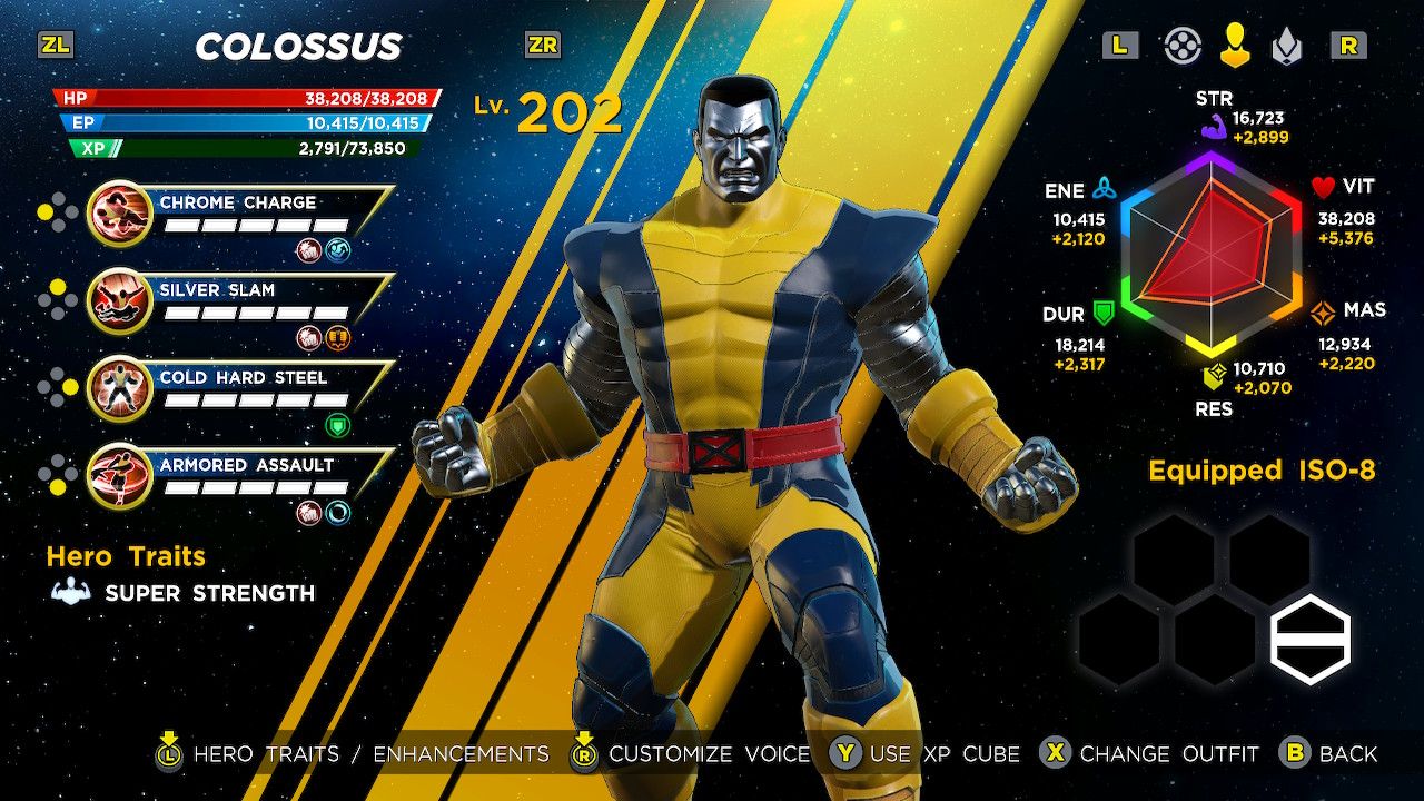 marvel ultimate alliance gold edition costumes