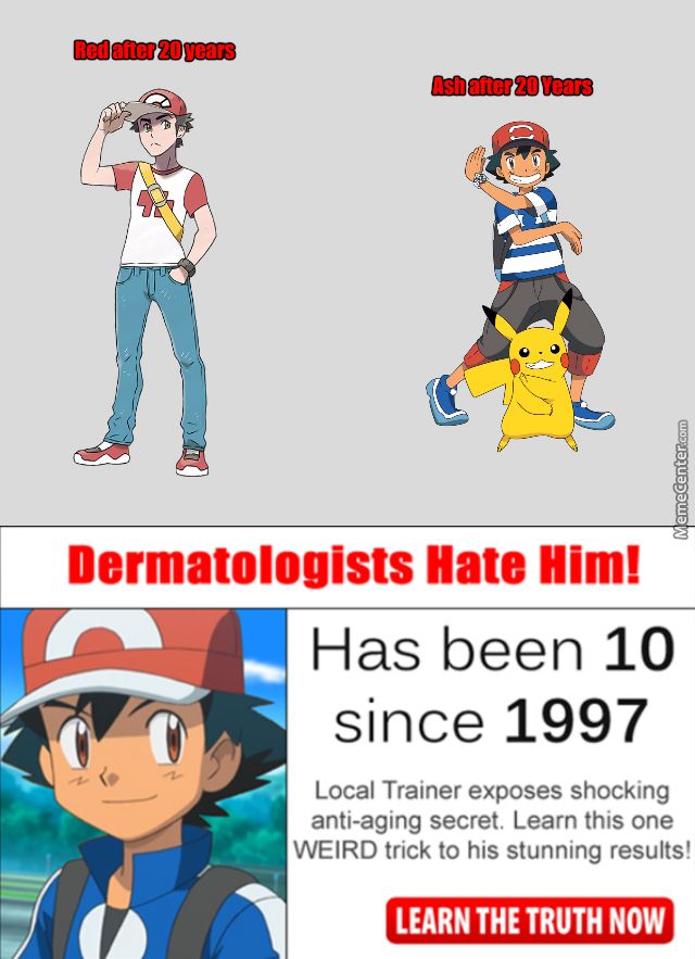 Pokémon 10 Hilarious Ash Ketchum Memes That Are Super Effective 3180