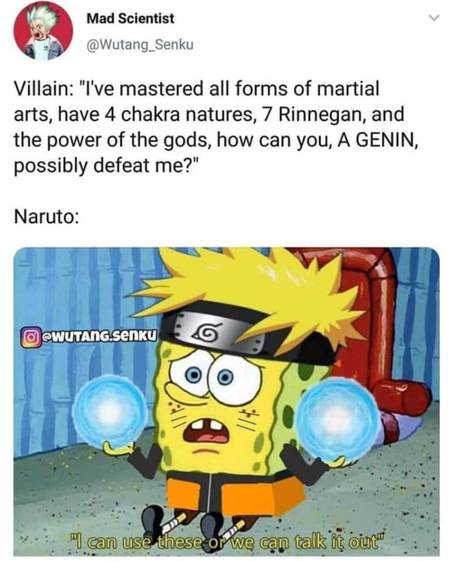 Naruto The 10 Best Talk No Jutsu Memes Cbr Naruto The 10 Best Talk No Jutsu Memes Cbr