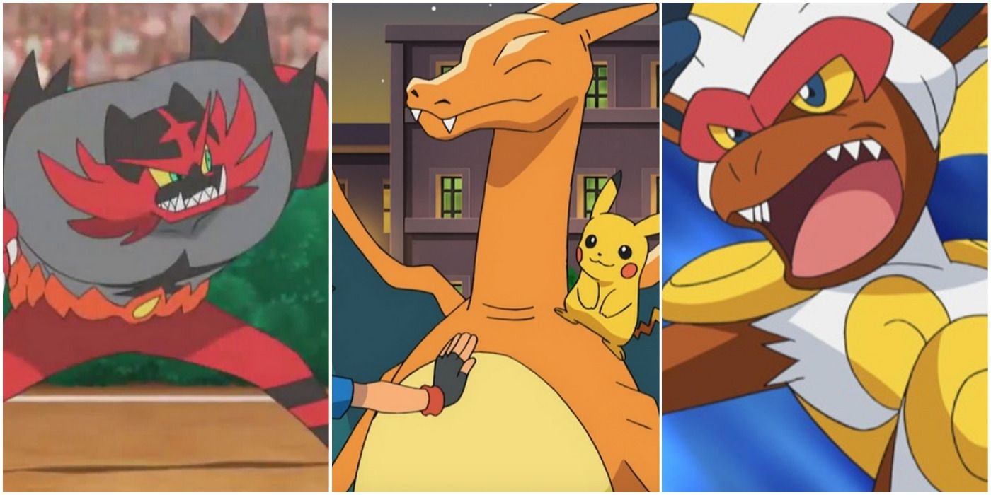 Pokémon Every FireType Ash Has Ever Caught (In Chronological Order)