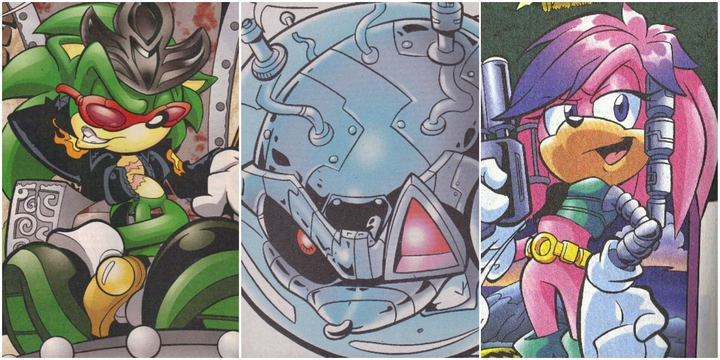 Sonic The Hedgehog 10 Characters Who Originated In The Comics