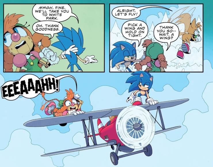 Sonic the Hedgehog (IDW) / Heartwarming - TV Tropes