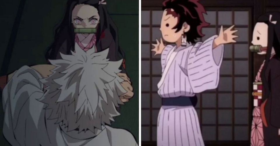 Demon Slayer 5 Times Tanjiro Protected Nezuko 5 Times Nezuko Returned The Favor Demon Slayer 5 Times Tanjiro Protected Nezuko 5 Times Nezuko Returned The Favor