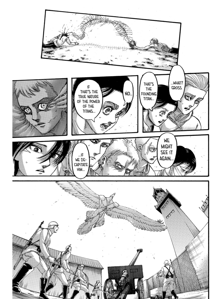 Attack On Titan Spoiler S Resurrection May Be The Key To The Titans End attack on titan spoiler s