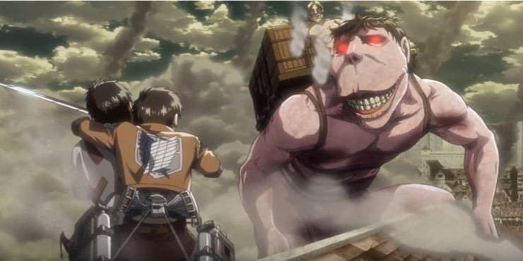 pix Attack On Titan Character Heights In Feet attack on titan all 9 titans ranked
