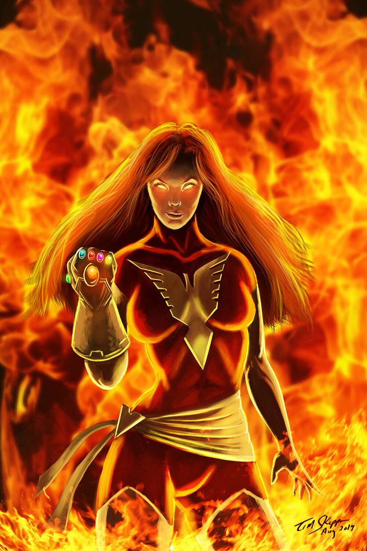 X-Men: 10 Dark Phoenix Fan Art Pics That Would Panic Even The Galactus 20 Image result for Dark phoenix fan art arkuni