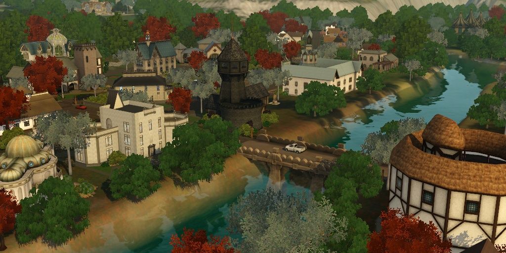 sims 3 worlds that use all expansions