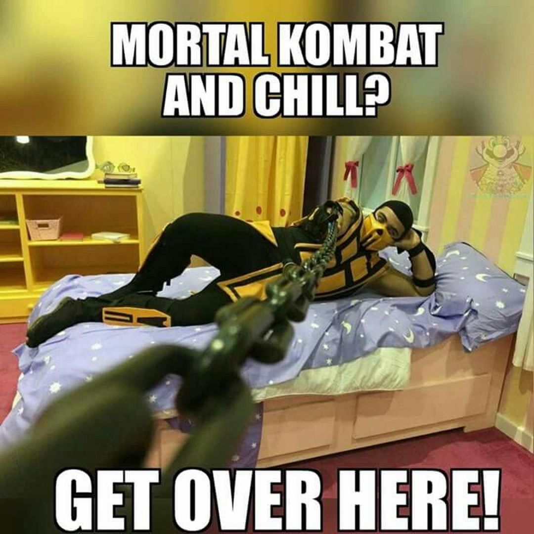 Mortal Kombat 10 Hilarious Get Over Here Memes Cbr