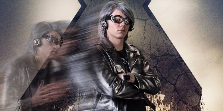 Evan Peters as Quicksilver