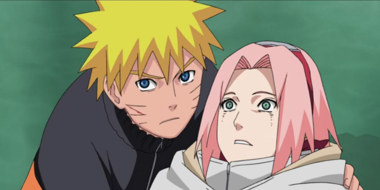 6 naruto protects Sakura