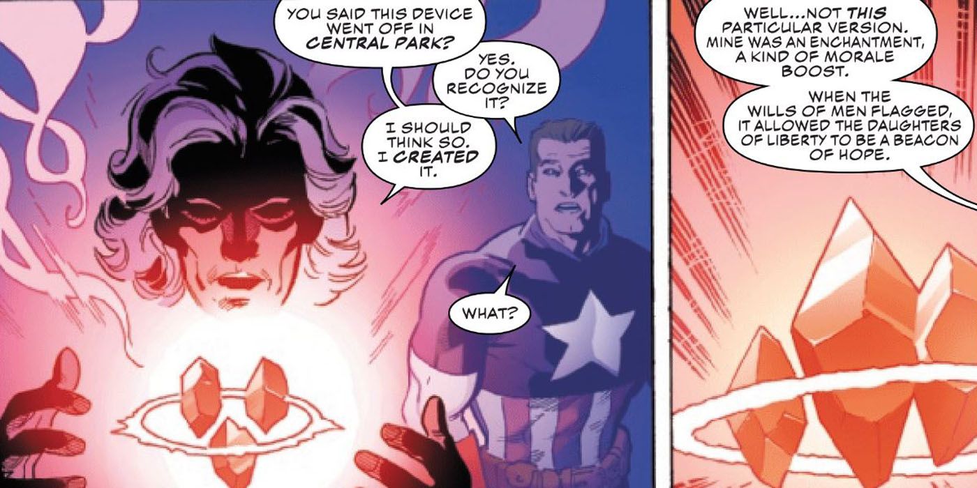 Captain America Red Skull Twists a WandaVision Stars Creation Into a Cruel Weapon
