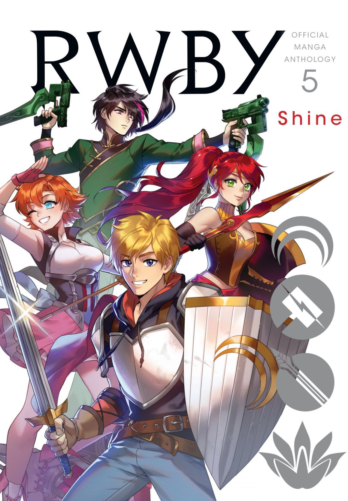 Rwby Team Jnpr S Manga Anthology Debuts Ein Lee Cover Art Cbr