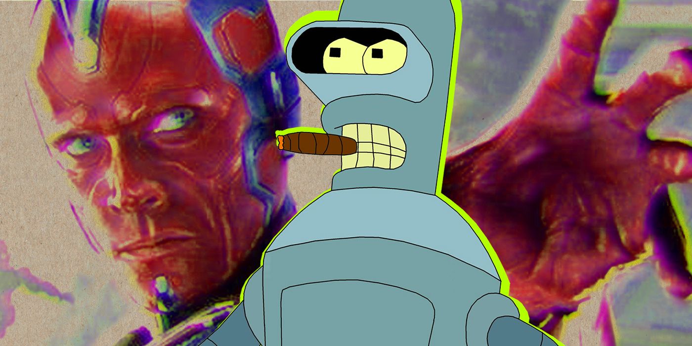 Futurama Bender Might Be Stronger Than Marvel's Vision CBR