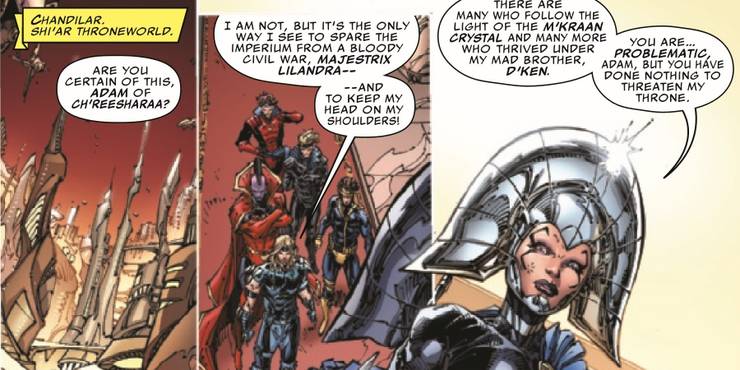 Império Shi'ar pode ser governado por um mutante em breve