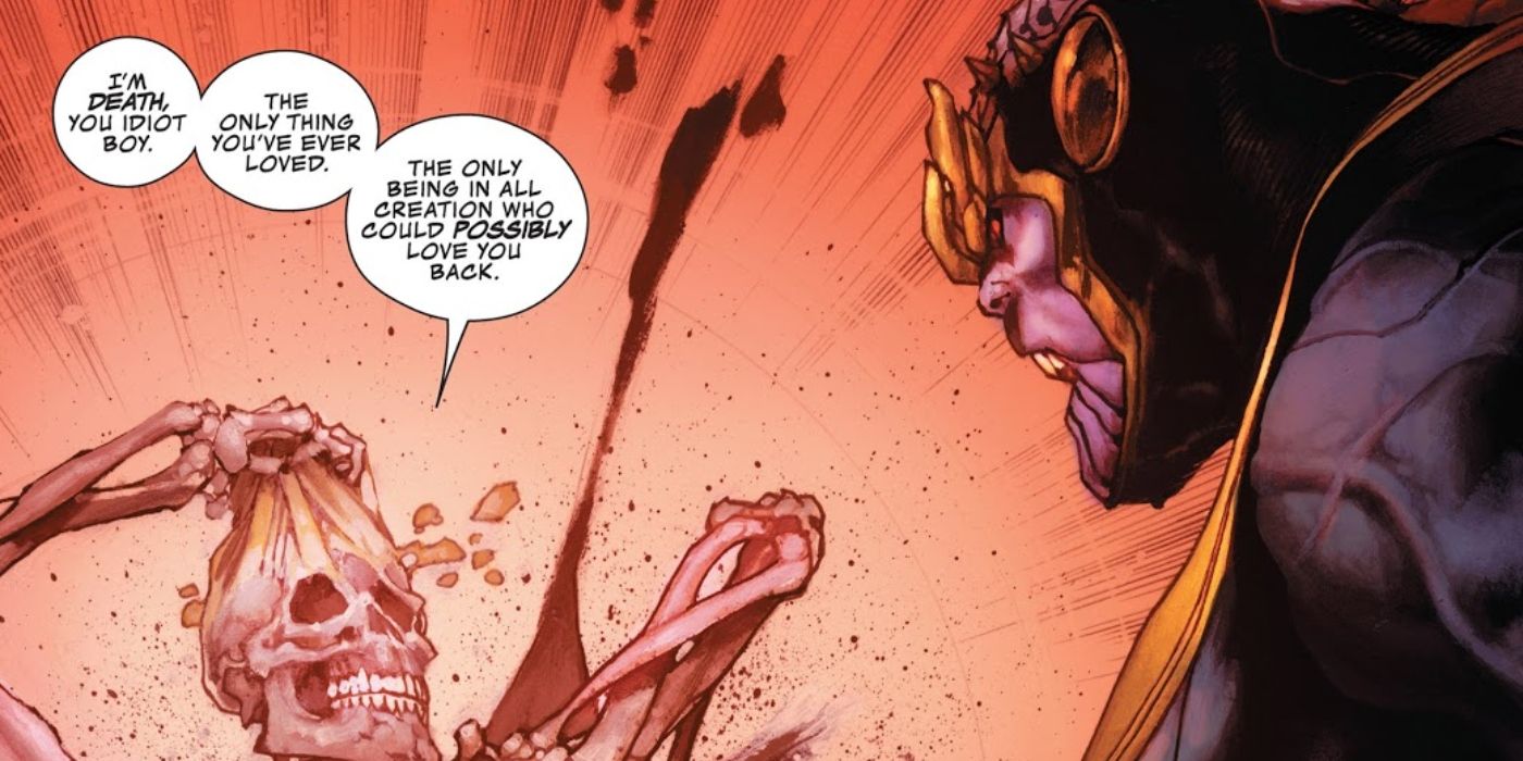 A rivalidade mais pessoal de Thanos sempre foi com Deadpool ?! 1