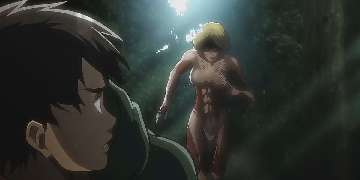 Eren Female Titan Attack on Titan Season 2