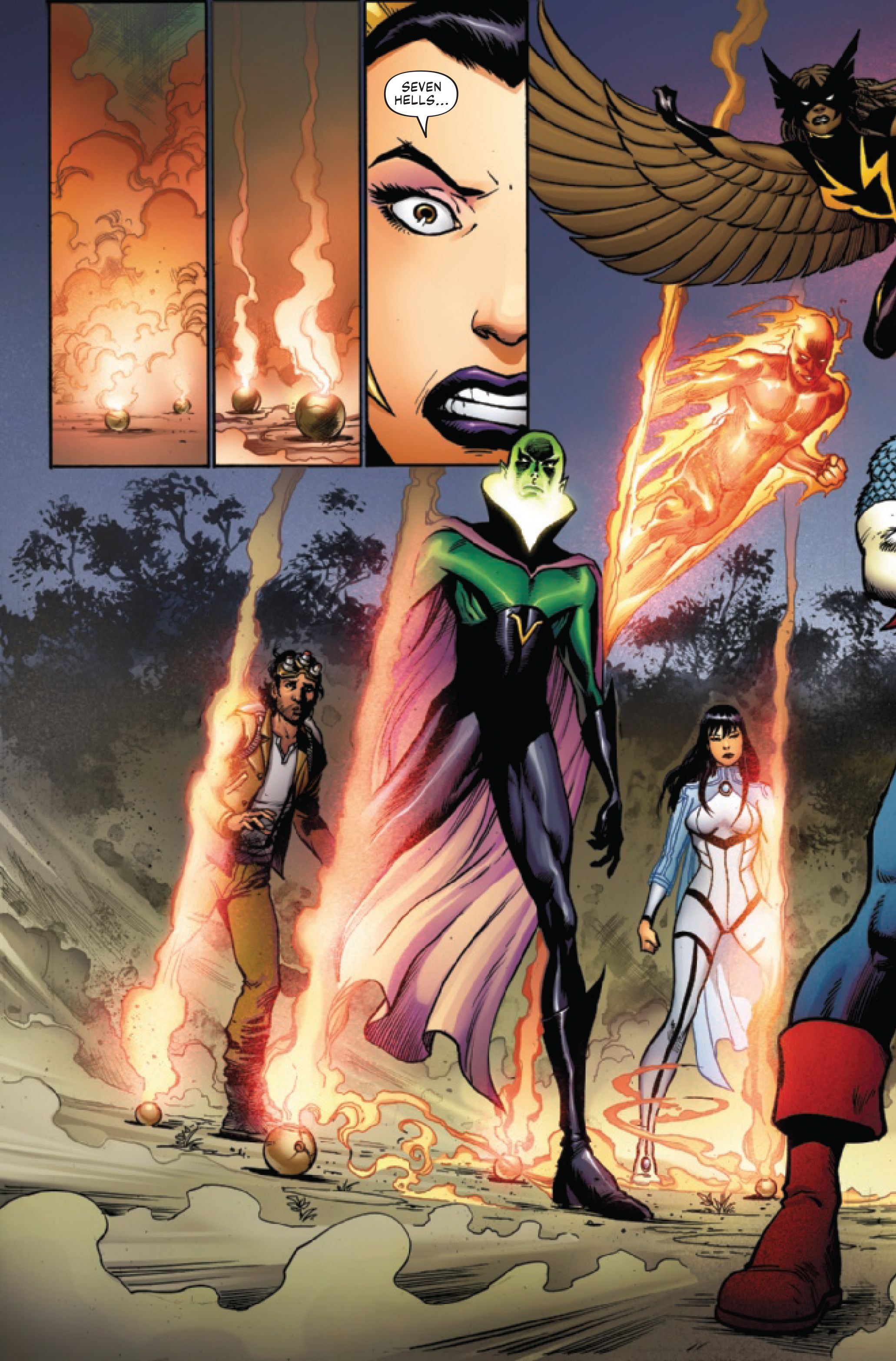 Exclusive The Marvels 1 Preview Debuts A New Team Of Mutants And Avengers