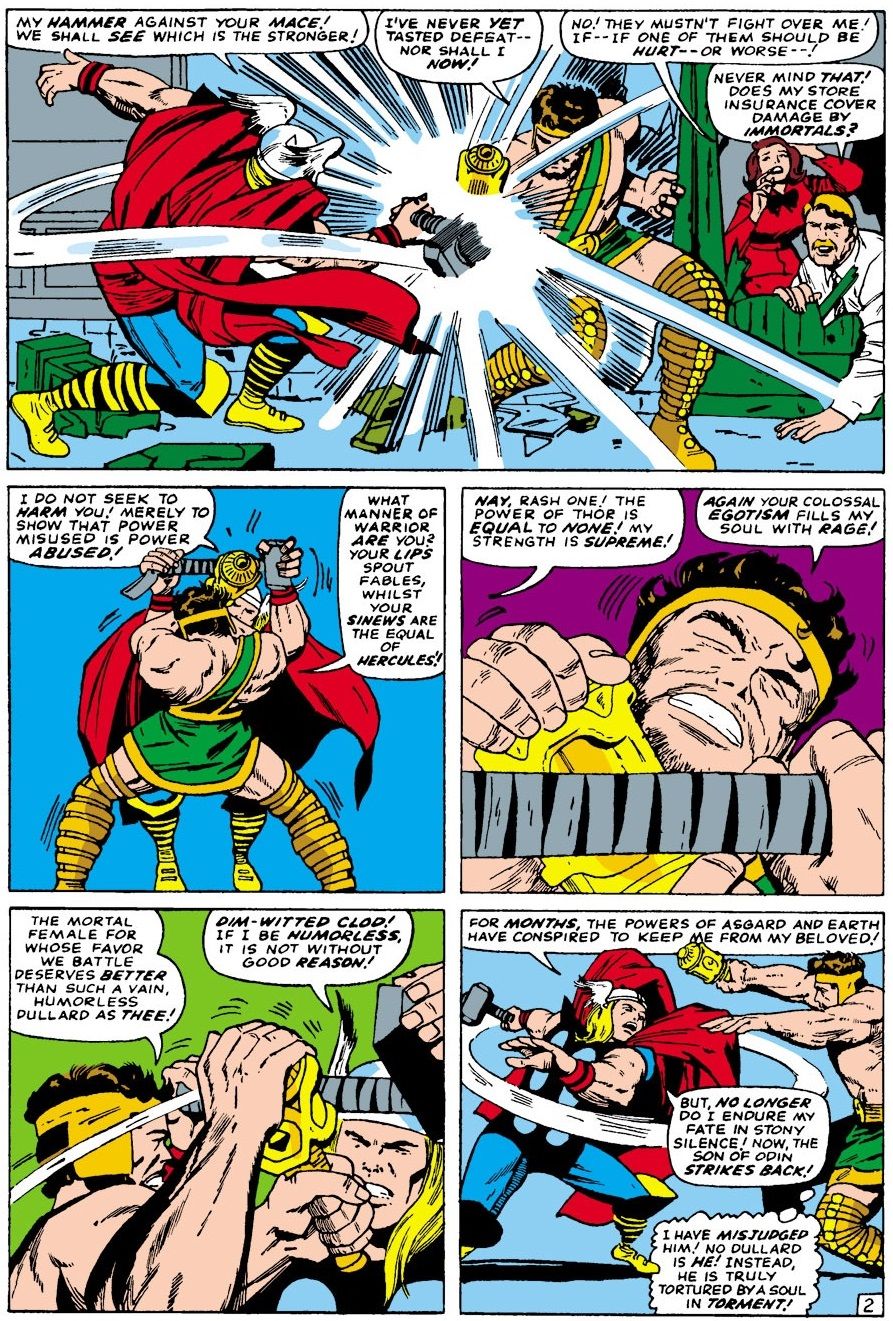 Hercules' Golden Mace Is Stronger Than Wolverine's Adamantium Claws