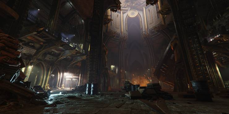 Kids Wait For Far Cry 6. Men Wait For Halo Infinite. Legends Waiting For Warhammer 40k Darktide 9 Warhammer 40K Darktide Church.jpg?q=50&fit=crop&w=740&h=370&dpr=1