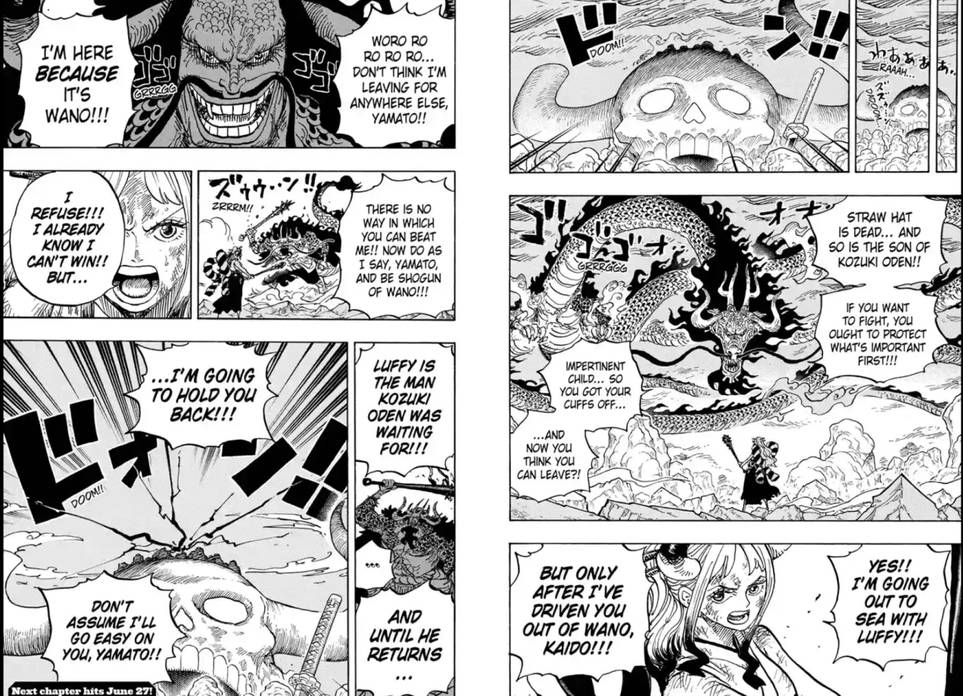 One Piece Yamato Will Join The Straw Hats If He Lives Cbr