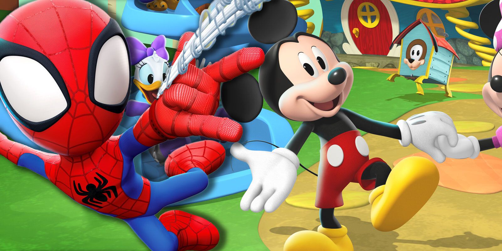 Exclusive Disney Juniors New Spider Man Mickey Mouse Shows Land