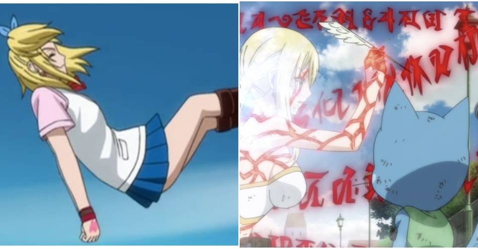 Fairy Tail 10 Times Lucy Proved She Loved Natsu Cbr Fairy Tail 10 Times Lucy Proved She Loved Natsu Cbr