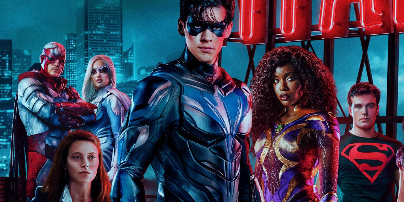 Titans Season 3 Poster Spoils a Dead Hero's Return CBR