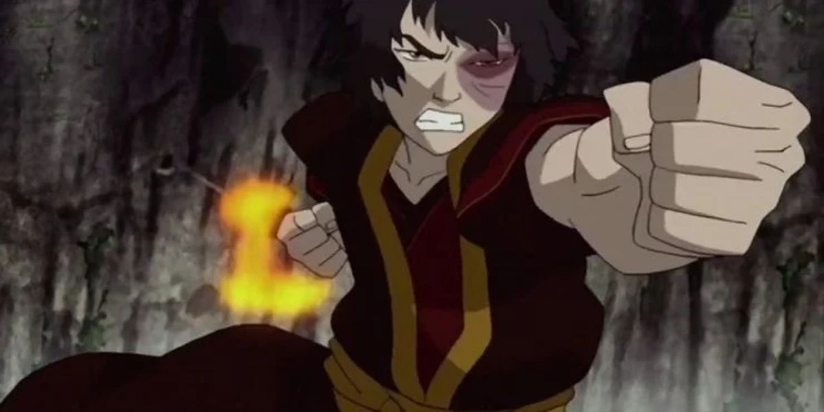 Avatar Zuko Angry Firebending