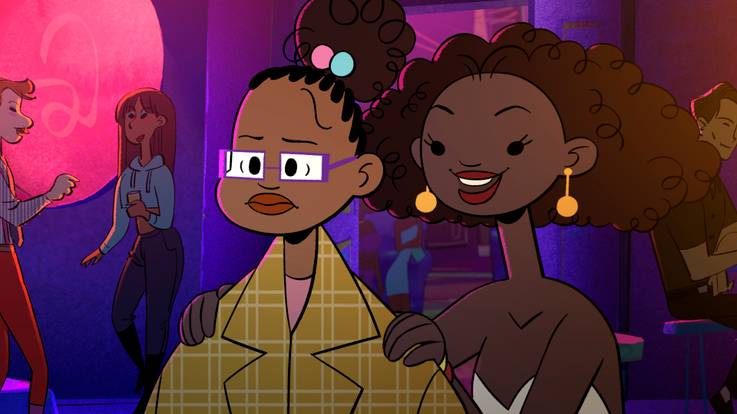 8 New Animated Movies & Shows To Watch This Month! 16 Pixar SparkShorts Twenty Something.jpg?q=50&fit=crop&w=737&h=414&dpr=1