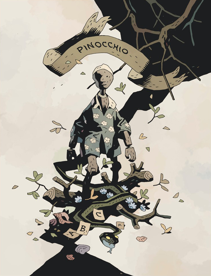 Pinokio komiks Mike Mignola