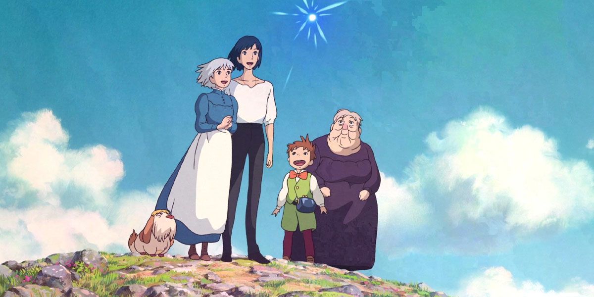 howls moving castle movie showing