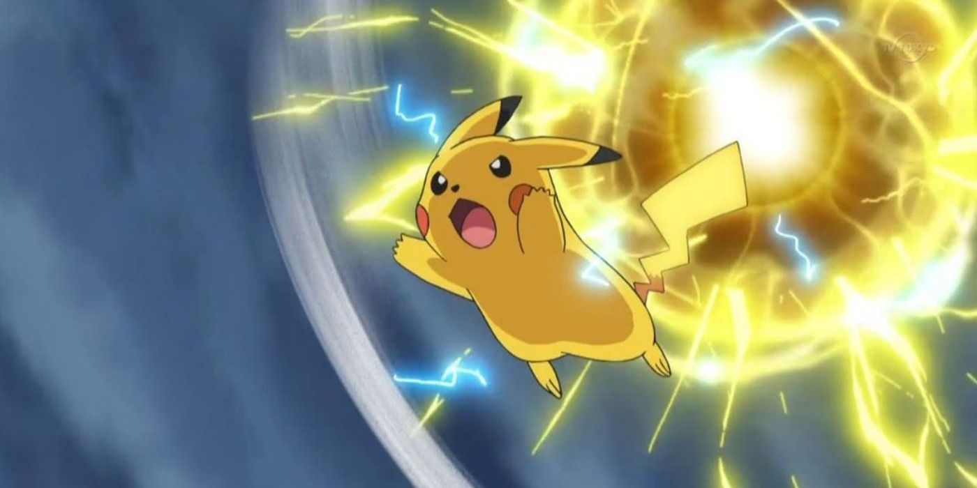 pokemon pikachu thunderbolt attack