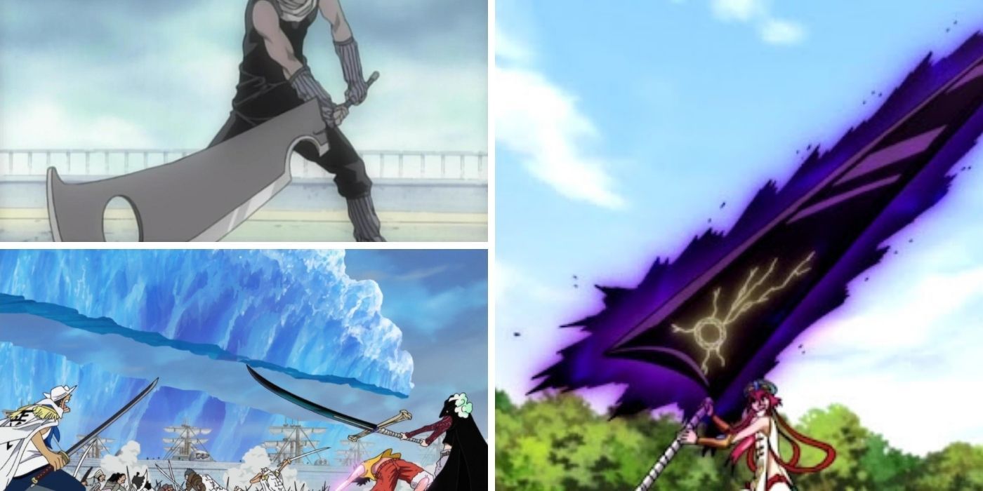 Top 10 Largest Swords In Anime Cbr