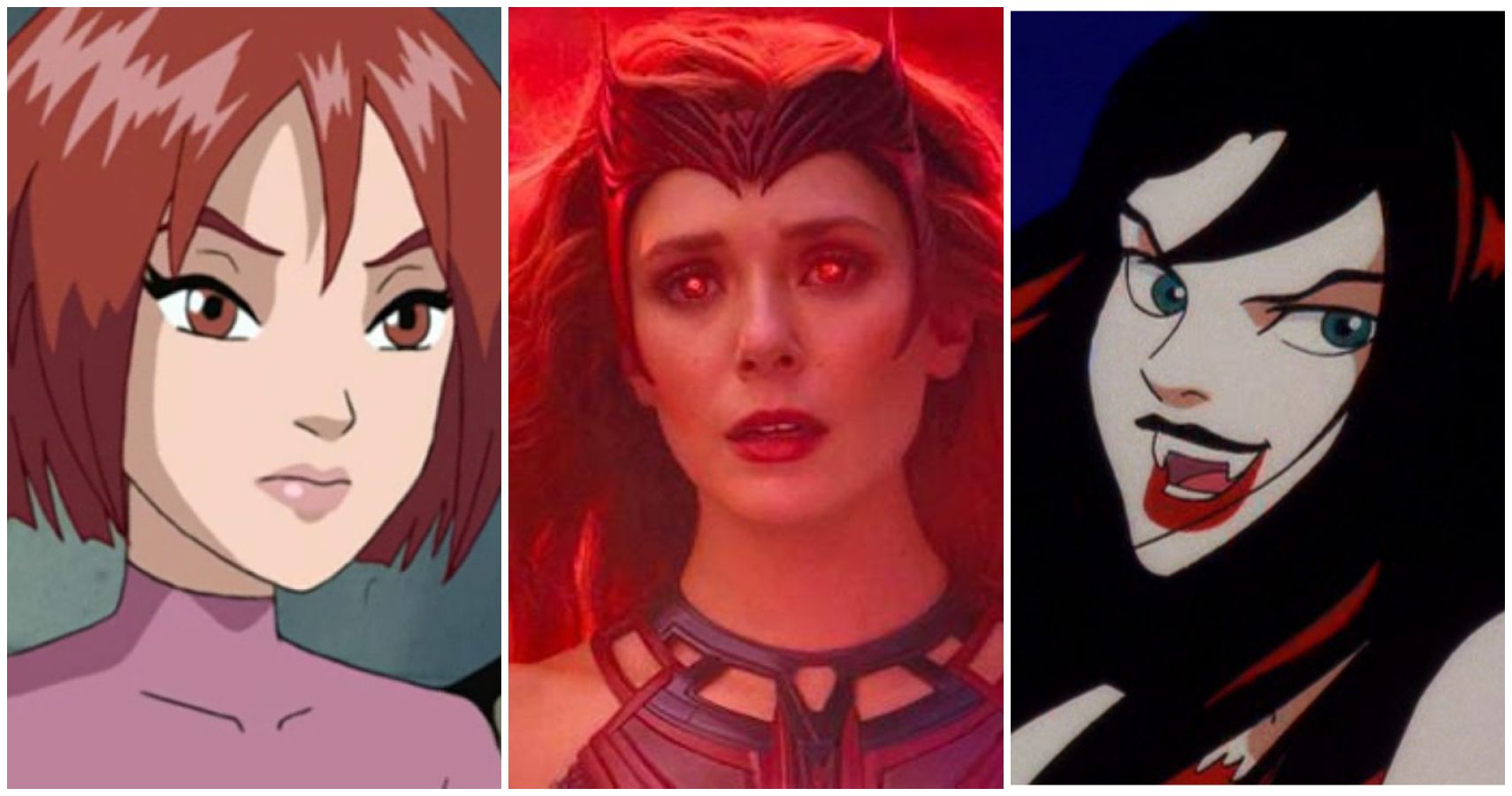 MCU : 10 héros de dessins animés exactement comme Wanda Maximoff - Avresco 