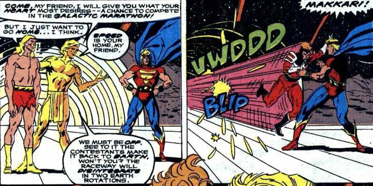 Marvel's Fastest Hero Secretly Raced Barry Allen AND Lost 3 Eternals Makkari couldn't stand a chance in front of Barry Allen marvel