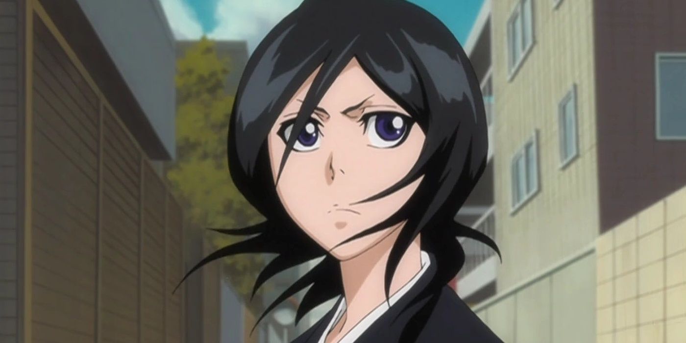 Rukia looking dramatic