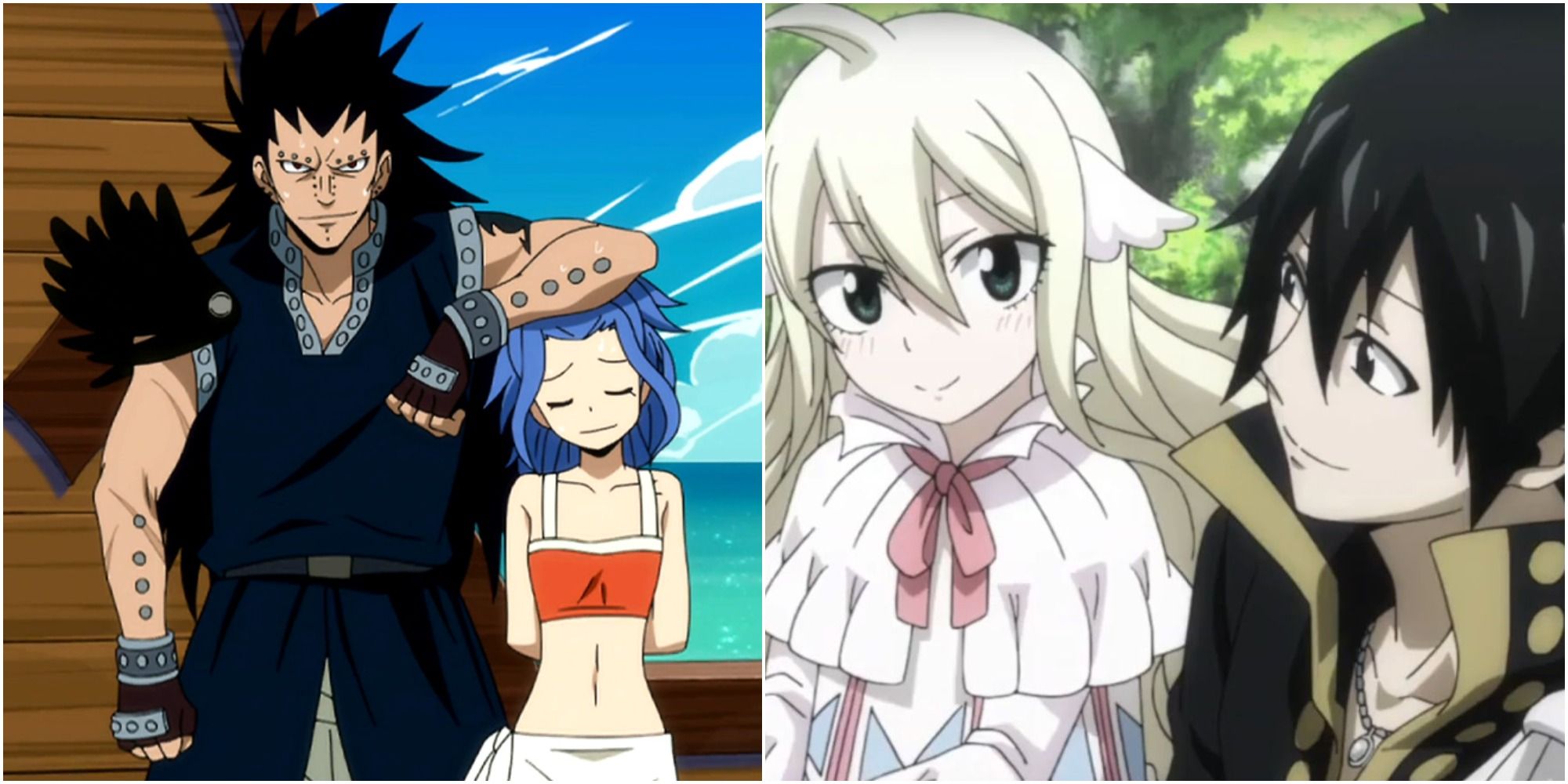 Fairy Tail Every Couple Ranked By Combined Strength Cbr