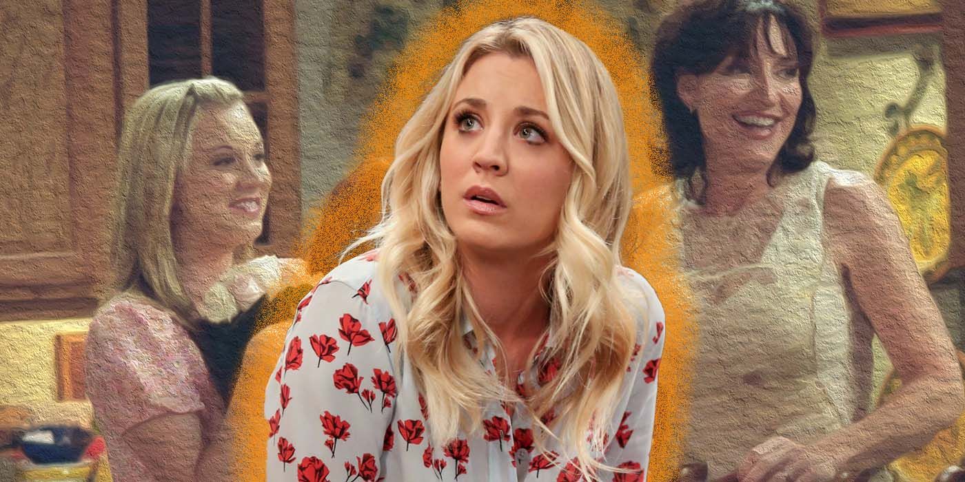 The Big Bang Theory Reunited Katey Sagal and Kaley Cuoco