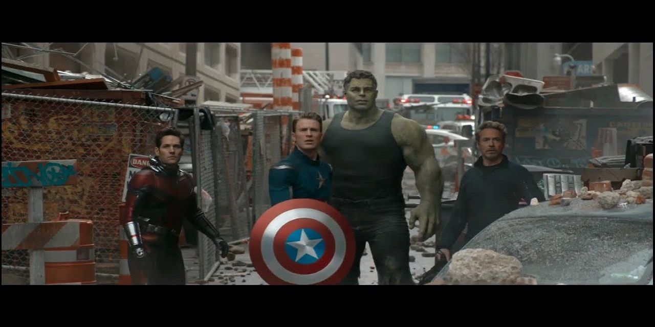 Ant Man Captain America Hulk and Iron Man in New York