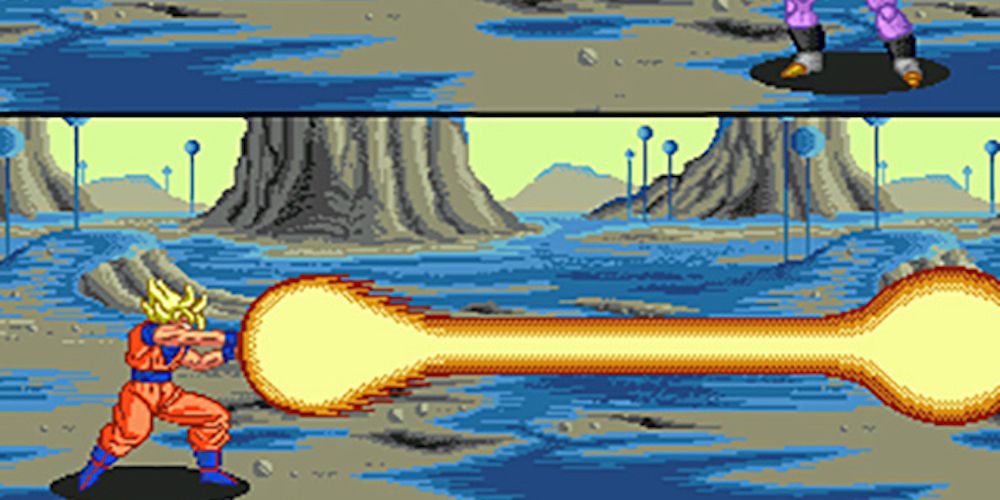 Dragon Ball Z Genesis Goku Ki Split Screen