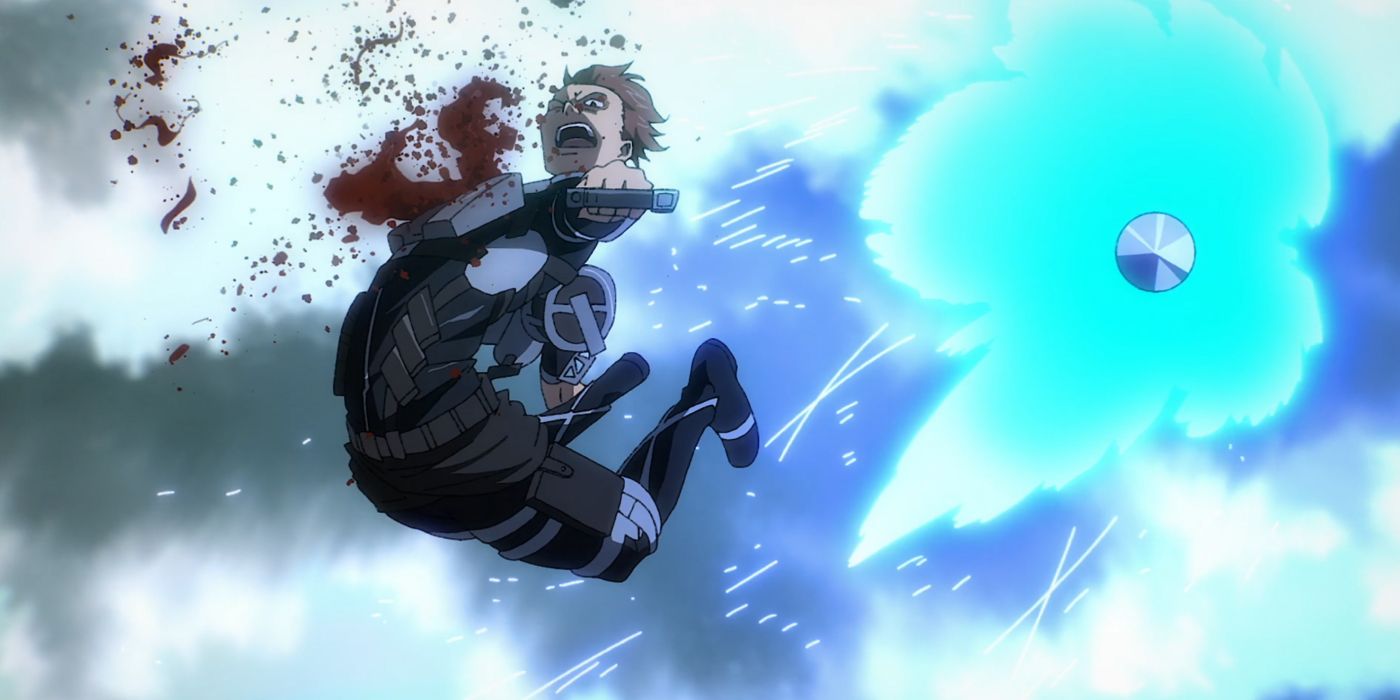 Shingeki no Kyojin Episódio 86 - Retrospectiva Reiner e Annie lutam em  Attack on Titan