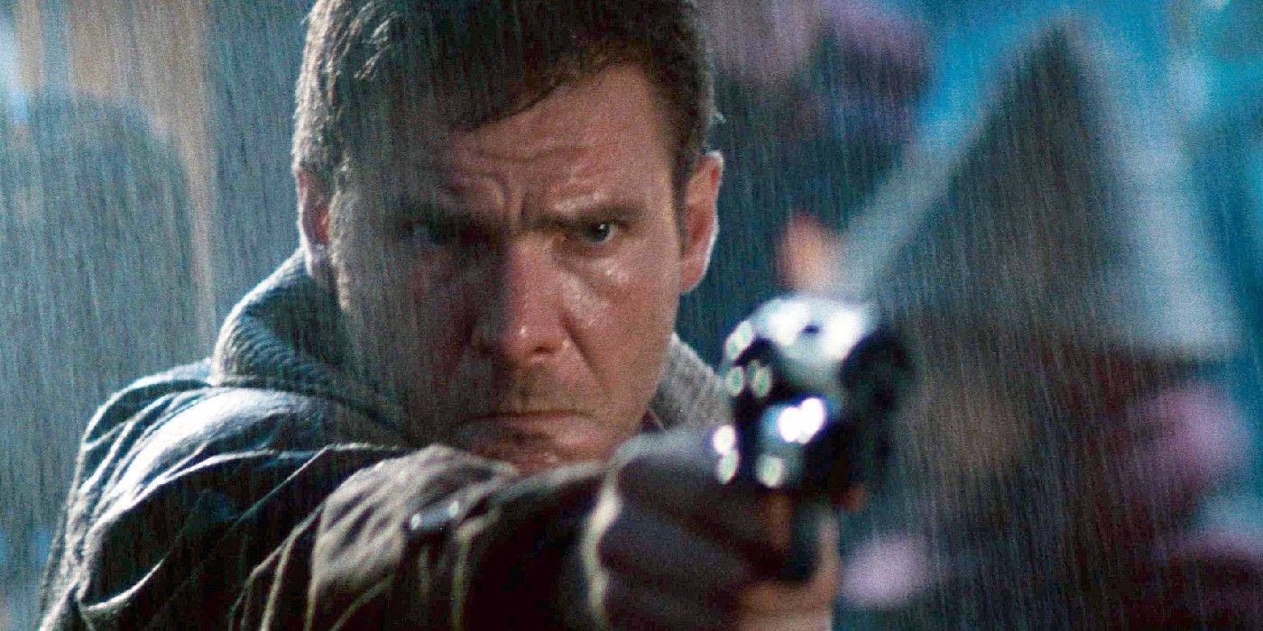 Deckard Takes The Shot In Blade Runner