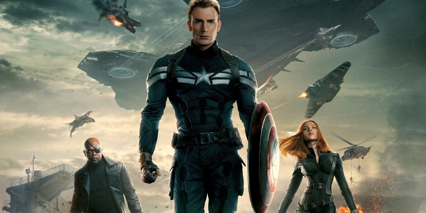 Steve Rogers Marches Forward In Captain America The Winter Soldier