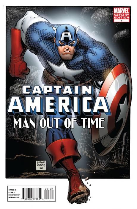 captain america man out of time #1