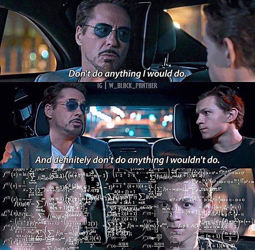 Iron Man Spider Man Confusing