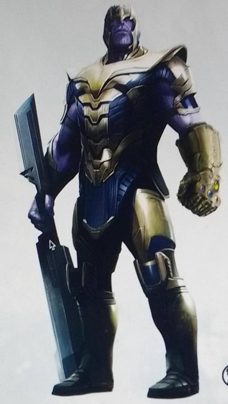 ¿Será así Thanos en Vengadores 4?